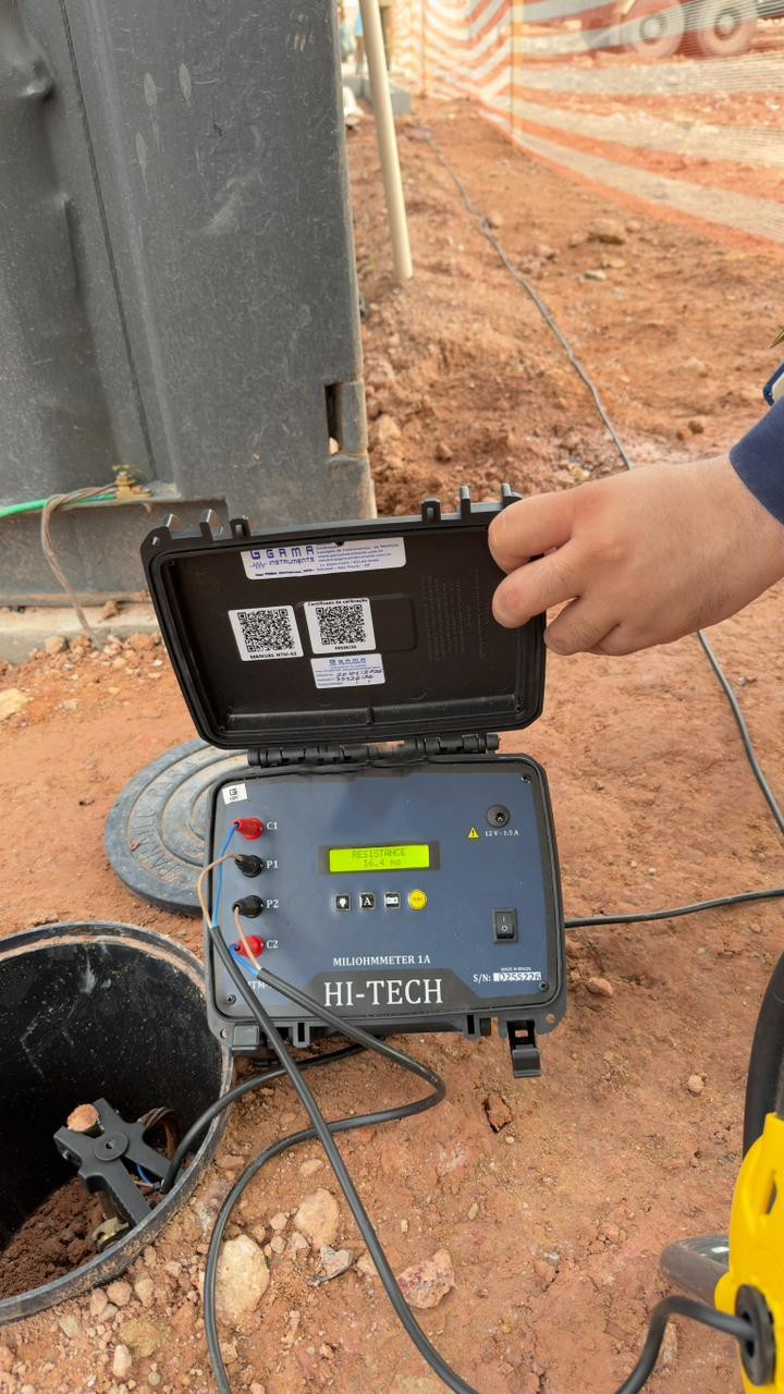 Ensaio de continuidade elétrica